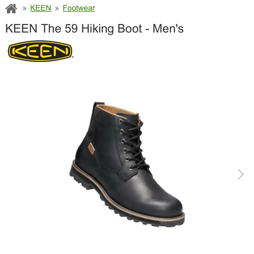 Men’s Keen Boots